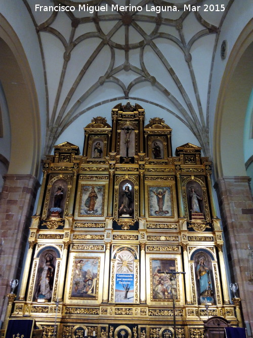 Iglesia de Ntra Sra de la Natividad - Iglesia de Ntra Sra de la Natividad. Retablo