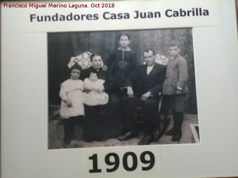 1909 - 1909. Casa Juan Cabrilla - Navas de San Juan
