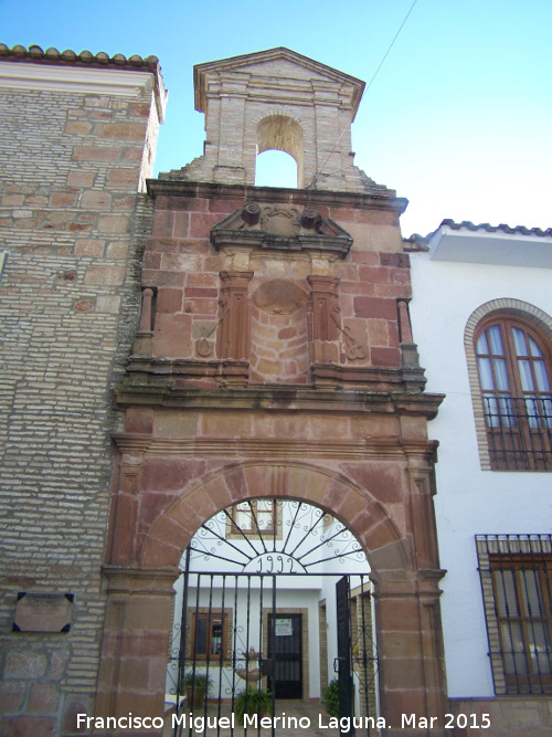 Fachada de la Ermita del Cortijo de San Nicols - Fachada de la Ermita del Cortijo de San Nicols. Fachada