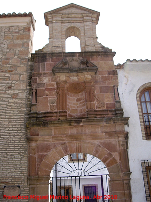 Fachada de la Ermita del Cortijo de San Nicols - Fachada de la Ermita del Cortijo de San Nicols. 