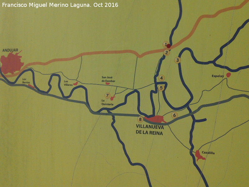 Rollo de los Colgados o de los Ganchos - Rollo de los Colgados o de los Ganchos. Mapa. Nmero 6