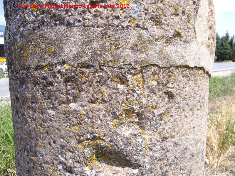 Rollo de los Colgados o de los Ganchos - Rollo de los Colgados o de los Ganchos. Restos de inscripciones