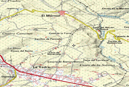 Casa Pesetas - Casa Pesetas. Mapa