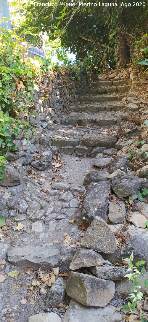 Cortijo de Perovela - Cortijo de Perovela. Escaleras de la cerca