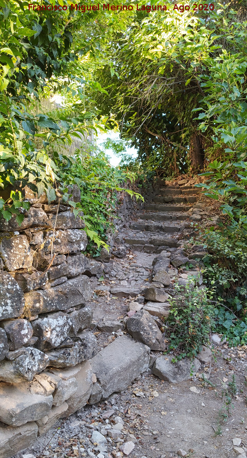 Cortijo de Perovela - Cortijo de Perovela. Escaleras de la cerca