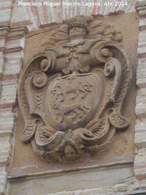 Arcos de la Quintera - Arcos de la Quintera. Escudo de los Crdenas