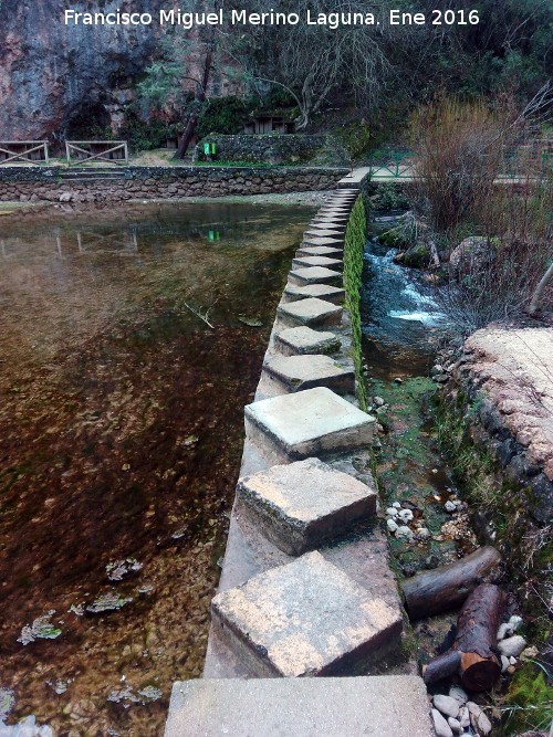 Charco de la Pringue - Charco de la Pringue. Presa