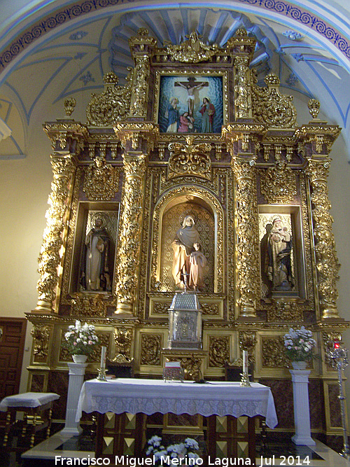 Convento de Santa Ana - Convento de Santa Ana. Retablo