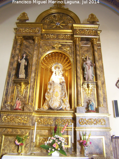 Convento de Santa Ana - Convento de Santa Ana. Retablo lateral