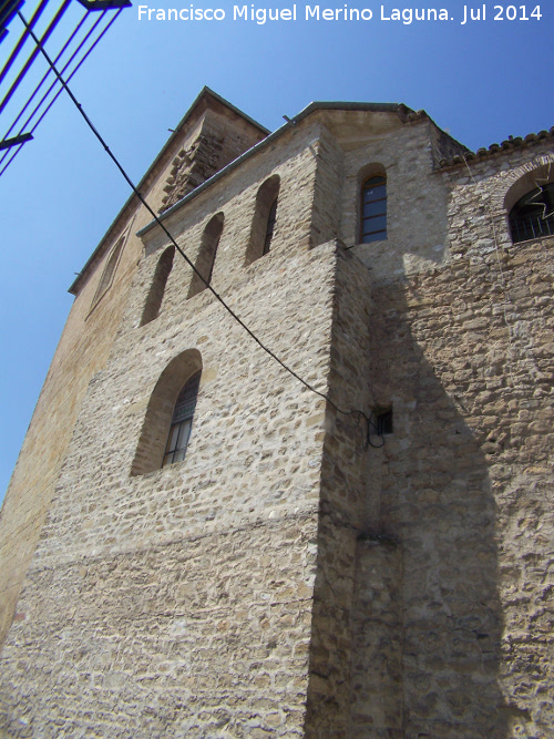 Iglesia de San Andrs - Iglesia de San Andrs. Restos del Castillo integrados en la iglesia