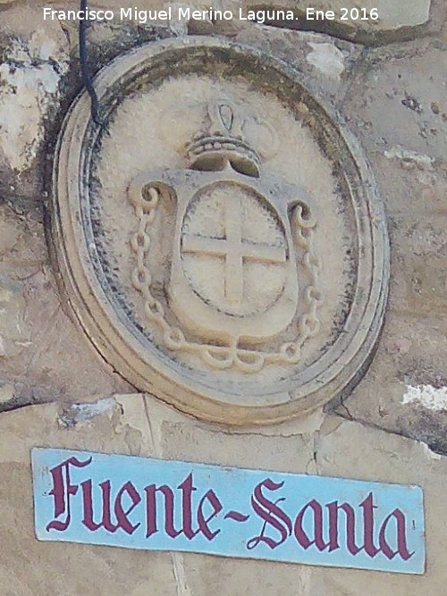 Santuario de la Fuensanta - Santuario de la Fuensanta. Escudo