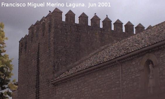 Castillo de la Fuensanta - Castillo de la Fuensanta. Torren almenado