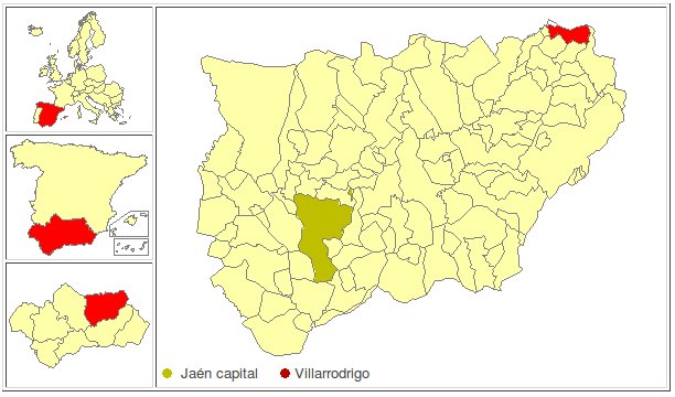 Villarrodrigo - Villarrodrigo. Localizacin