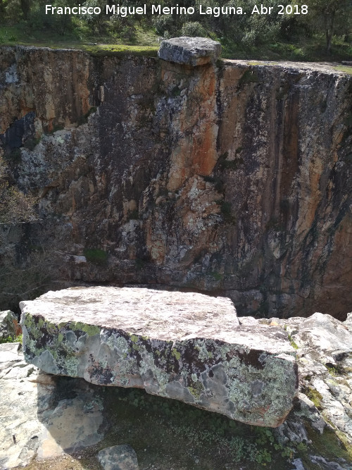 Piedra del Correcaminos del Cimbarrillo - Piedra del Correcaminos del Cimbarrillo. 