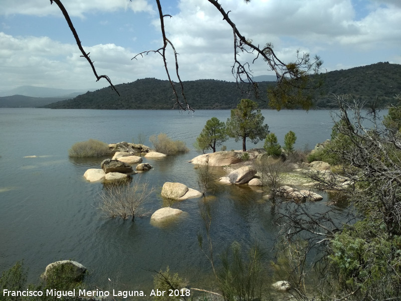 Pantano del Burguillo - Pantano del Burguillo. Desde el Cerro del Enebral