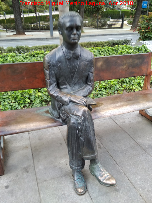 Estatua de Federico Garca Lorca - Estatua de Federico Garca Lorca. 