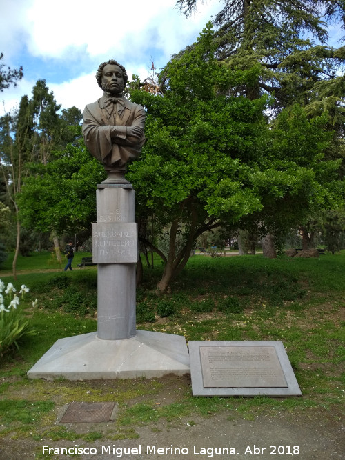 Busto de Pushkin - Busto de Pushkin. 