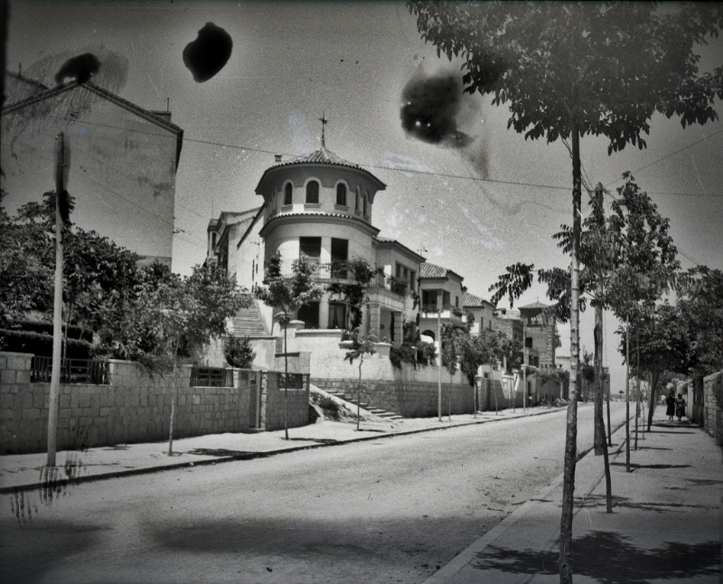 Calle Arquitecto Berges - Calle Arquitecto Berges. Foto antigua