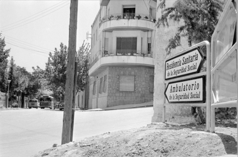 Calle Arquitecto Berges - Calle Arquitecto Berges. Foto antigua