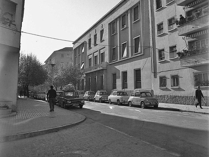 Calle Arquitecto Berges - Calle Arquitecto Berges. Foto antigua