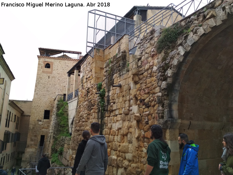 Muralla de Salamanca - Muralla de Salamanca. Muralla en la Cueva de Salamanca