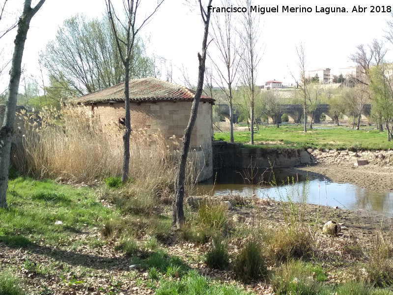 Molino del Arrabal - Molino del Arrabal. Al fondo el Puente Romano