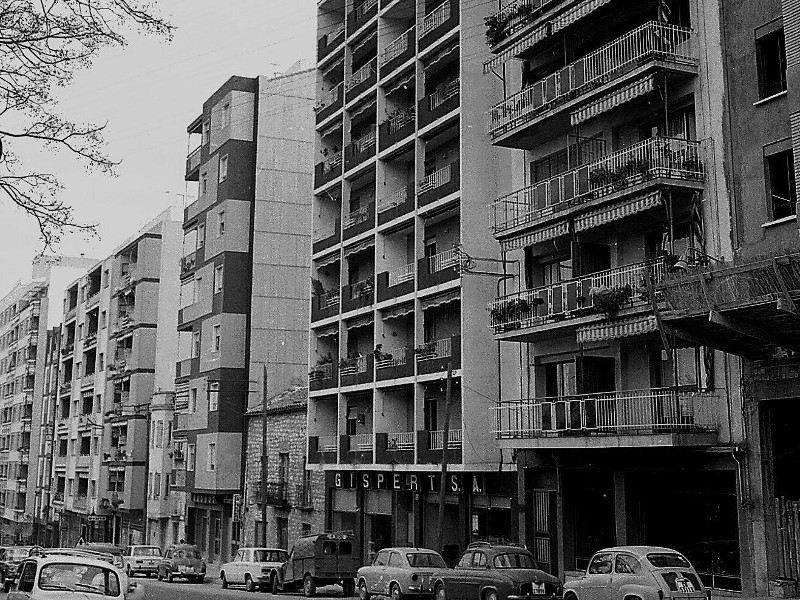 Avenida de Madrid - Avenida de Madrid. Foto antigua