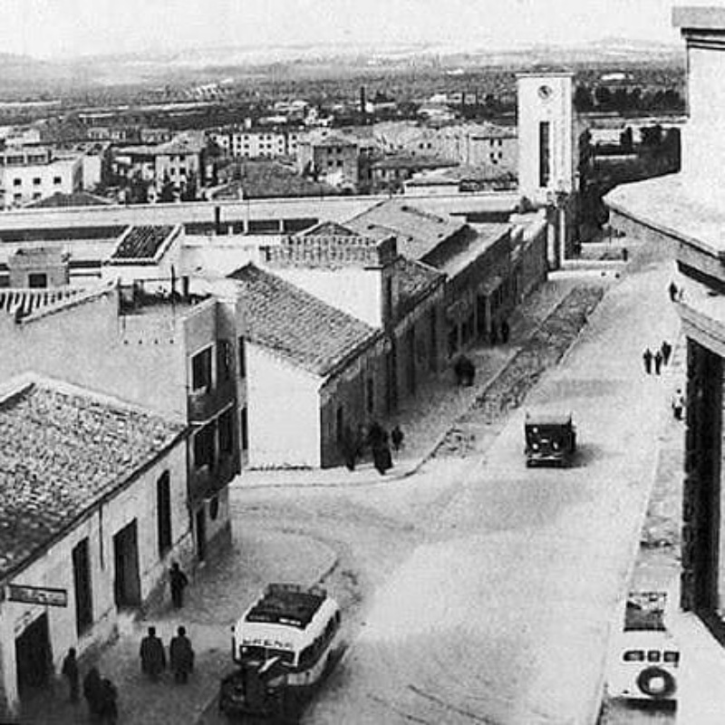 Avenida de Madrid - Avenida de Madrid. Foto antigua