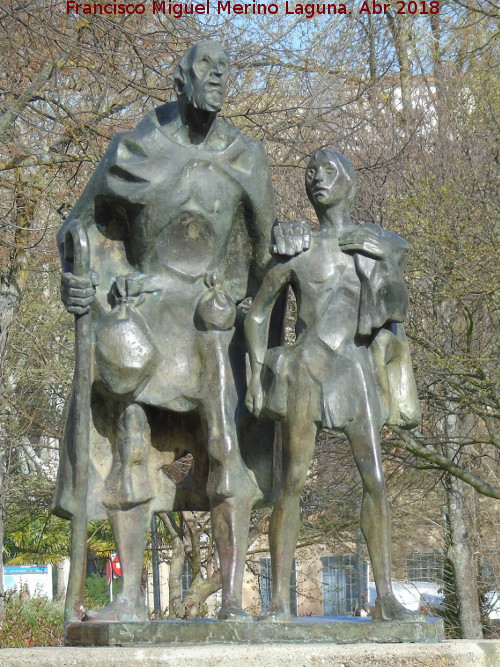 Monumento al Lazarillo de Tormes - Monumento al Lazarillo de Tormes. Escultura