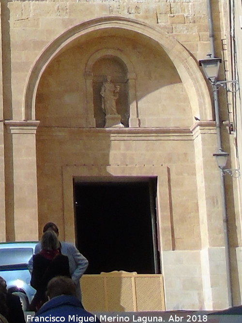 Catedral Vieja. Puerta de Santa Luca - Catedral Vieja. Puerta de Santa Luca. 