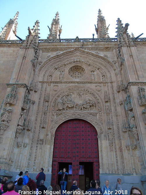 Catedral Nueva. Portada de Ramos - Catedral Nueva. Portada de Ramos. 