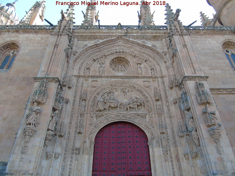 Catedral Nueva. Portada de Ramos - Catedral Nueva. Portada de Ramos. 