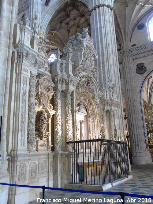 Catedral Nueva. Trascoro - Catedral Nueva. Trascoro. 