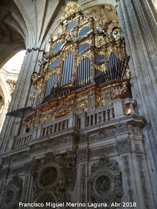 Catedral Nueva. rgano del Evangelio - Catedral Nueva. rgano del Evangelio. 