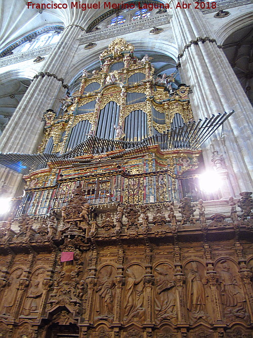 Catedral Nueva. rgano del Evangelio - Catedral Nueva. rgano del Evangelio. 