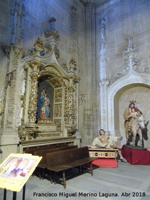 Catedral Nueva. Capilla de la Virgen de la Cabeza - Catedral Nueva. Capilla de la Virgen de la Cabeza. 