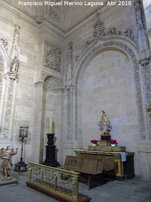 Catedral Nueva. Capilla del Cristo de las Batallas - Catedral Nueva. Capilla del Cristo de las Batallas. 