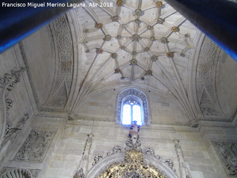 Catedral Nueva. Capilla del Cristo de las Batallas - Catedral Nueva. Capilla del Cristo de las Batallas. Bveda de crucera