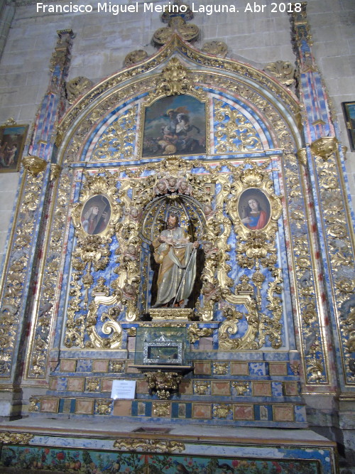 Catedral Nueva. Capilla de San Jos - Catedral Nueva. Capilla de San Jos. Retablo