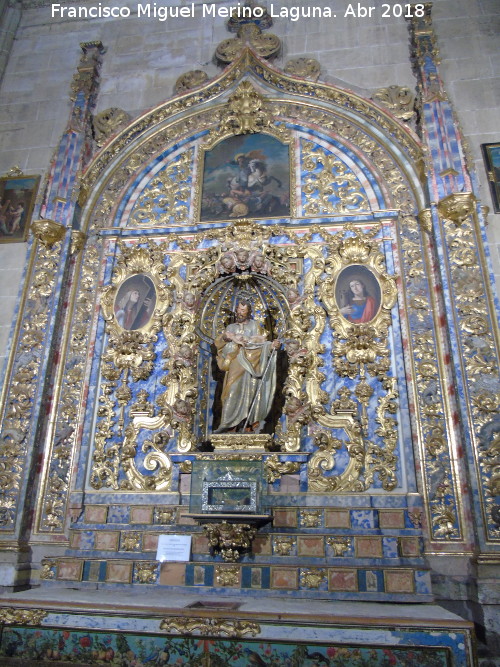 Catedral Nueva. Capilla de San Jos - Catedral Nueva. Capilla de San Jos. Retablo