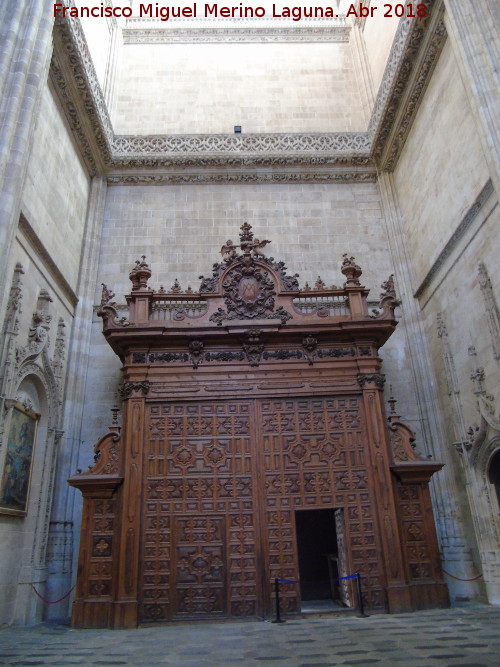 Catedral Nueva. Capilla de la Puerta Sur - Catedral Nueva. Capilla de la Puerta Sur. 