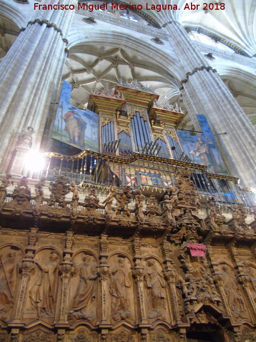 Catedral Nueva. rgano de la Epstola - Catedral Nueva. rgano de la Epstola. 