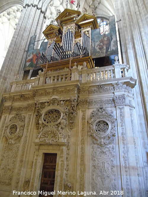 Catedral Nueva. rgano de la Epstola - Catedral Nueva. rgano de la Epstola. 