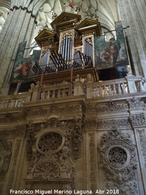 Catedral Nueva. rgano de la Epstola - Catedral Nueva. rgano de la Epstola. 