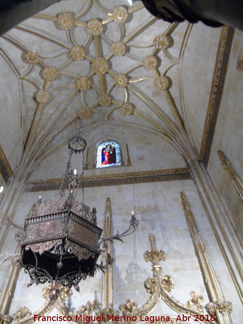 Catedral Nueva. Capilla del Presidente - Catedral Nueva. Capilla del Presidente. Bveda de crucera