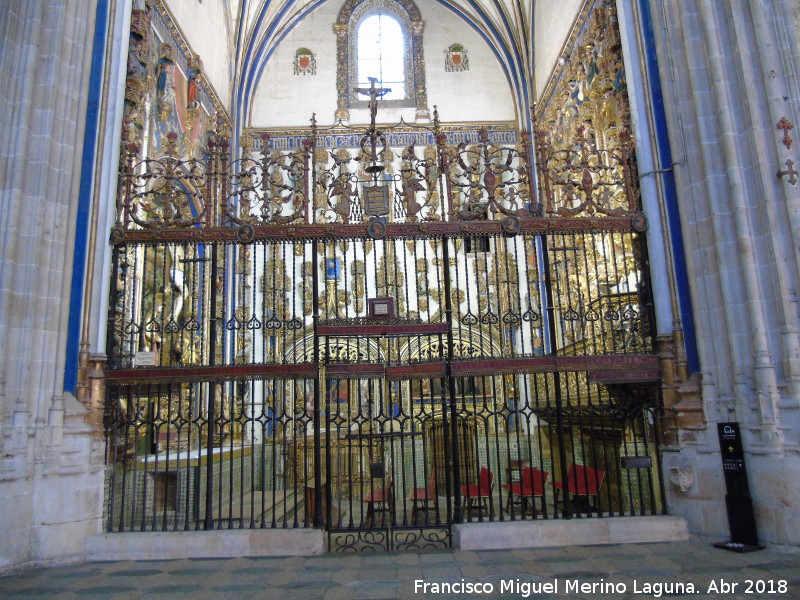 Catedral Nueva. Capilla Dorada - Catedral Nueva. Capilla Dorada. Reja