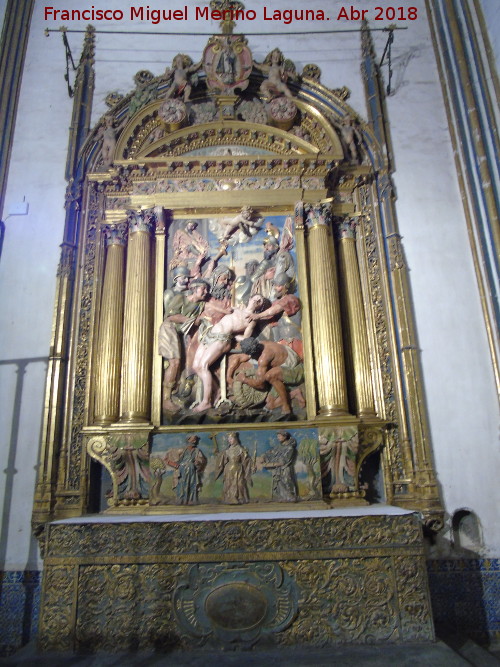 Catedral Nueva. Capilla de San Lorenzo - Catedral Nueva. Capilla de San Lorenzo. Retablo