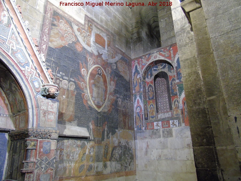 Catedral Vieja. Capilla de San Martn - Catedral Vieja. Capilla de San Martn. Frescos