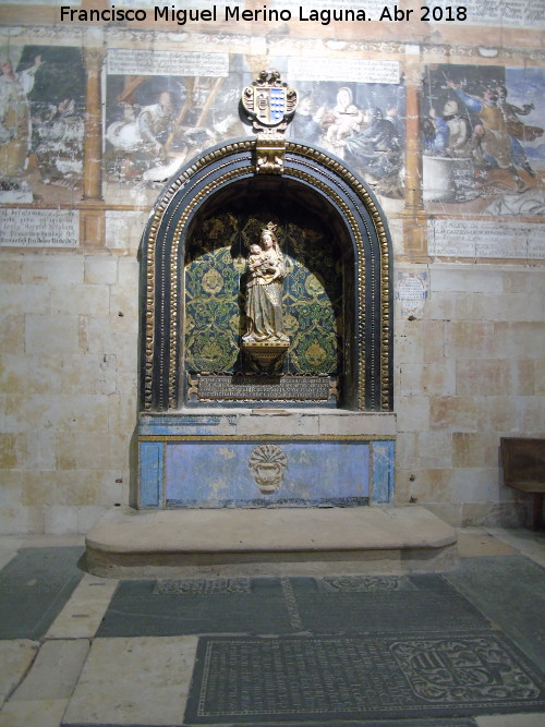 Catedral Vieja. Nave del Evangelio - Catedral Vieja. Nave del Evangelio. Santa Mara la Blanca