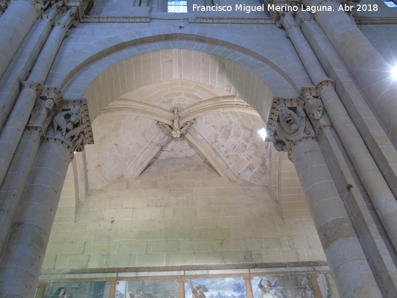 Catedral Vieja. Nave del Evangelio - Catedral Vieja. Nave del Evangelio. Bveda
